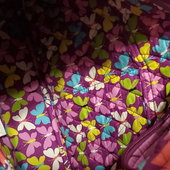 Vera Bradley Single Long Strap Satchel Purse - Picture 9 of 11